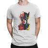 The Mutant Team T-Shirts Men Deadpool And Wolverine Crazy Tee Shirt Crew Neck Short Sleeve Cotton T Shirts Adult Clothing
