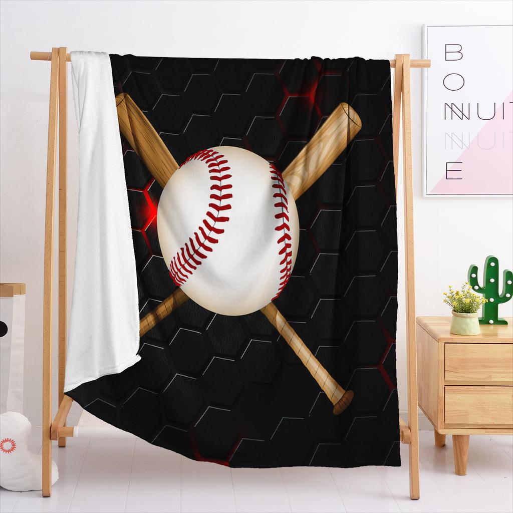 Blanket Flannel Blanket Sports Ball 3D Digital Printing Blanket Blanket