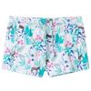 Children's Shorts with Ecru and Dark Mint Drawstring 92/104/116/128/140