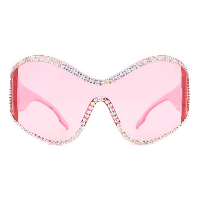 Новые большие солнцезащитные очки в стиле стимпанк для женщин. Тенденции в стиле панк Y2k. Солнцезащитные очки для мужчин. Брендовые дизайнерские очки 2000-х годов De Sol Oculos - Солнцезащитные очки -