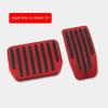 For Tesla Model 3 Y Foot Pedals Cover Accesories Aluminum Alloy Accelerator Gas Fuel Brake Rest Pads Mat