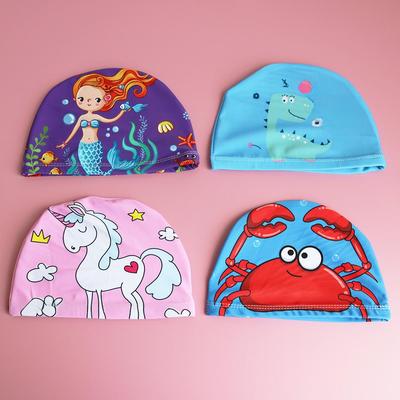 Детская шапочка для плавания Xiaolu Universal - милый дизайн с изображением краба