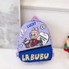 Детский школьный рюкзак Labubu для детского сада с мультяшным аниме-принтом, для мальчиков и девочек, новый детский рюкзак KTY
