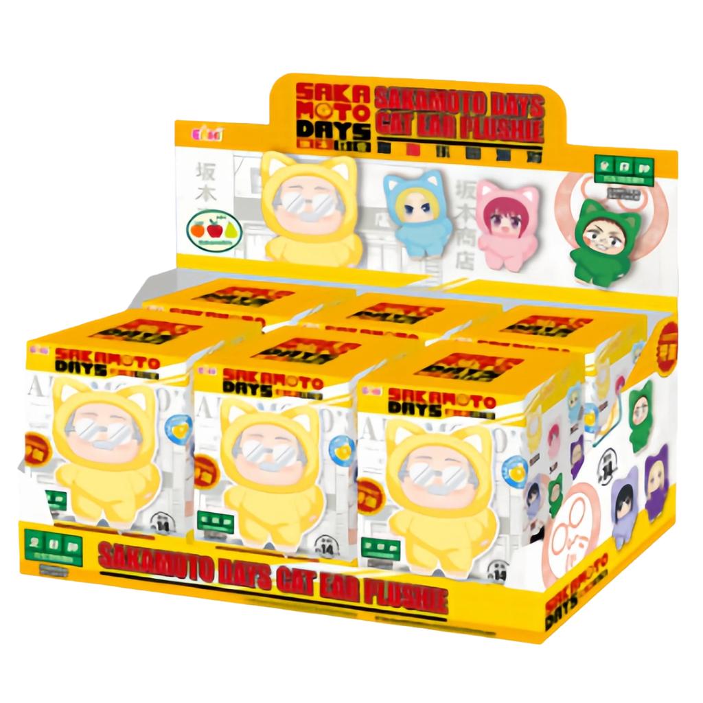 Eaki Sakamoto Days Серия 'Вечеринка с кошачьими ушками' Blind Box Jujutsu Kaisen В том же стиле Виниловая Плюшевая Кукла Супер Популярные Товары В Китае