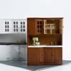 Кукольные домики 1/12 Кухонный шкаф Миниатюрная мебель с раковиной Проект для рукоделия Модель Сцена кухни Декоративный аксессуар