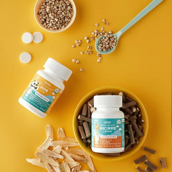 Глаза растут! Орнитин 250 мг, 30 таблеток, 1 коробка, с патентом для детей и подростков, растущих., Корейская основная здоровая пища