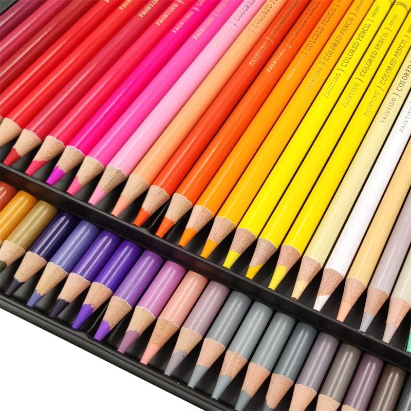 12/24/36/48/72 цвета акварельный карандаш профессиональные мягкие водорастворимые цветные карандаши для рисования студенческий художник товары для рукоделия