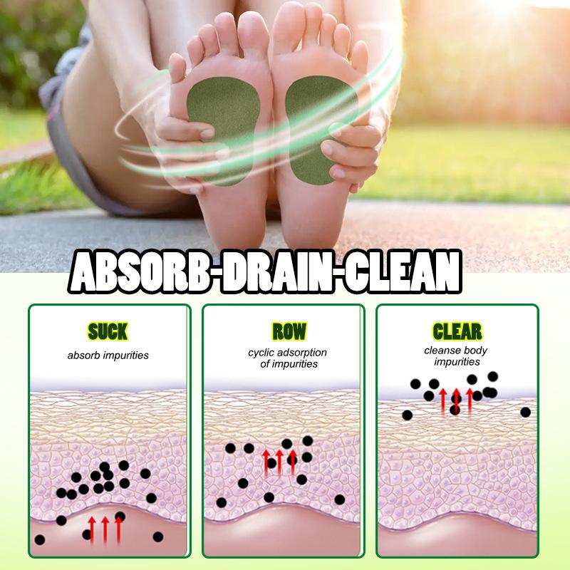 Пластырь для ног с полынью, детоксикационные пластыри, натуральные травяные имбирь, наклейки для похудения, снятие стресса, помогают спать, подушечки для ног