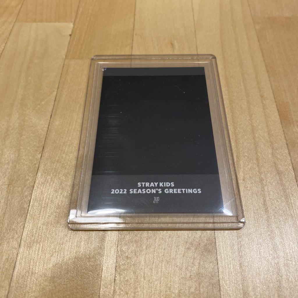 [Б/У] Stray Kids Seagreen 2022 Рено Полароид Торговая Карточка Instax