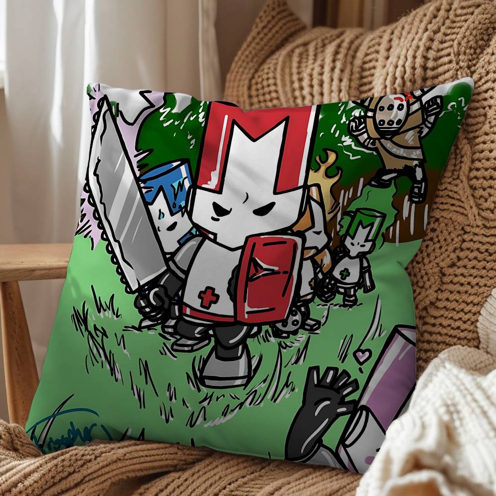 Арт милый крутой Чехол на подушку Castle Crashers чехол на подушку для дивана в гостиной чехол на подушку для кровати в спальне домашний декор