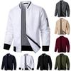 Men'S Zipper Sweatshirt Long Sleeved Fashionable Casual Zipper Sweater