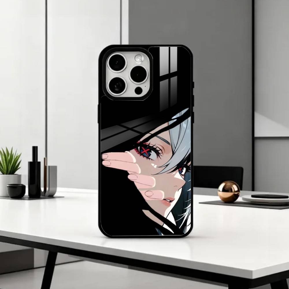A-Arlecchino G-Genshin Impact Phone Case For iPhone17,16,15,14,13,12,11 Plus,Pro Max Magnetic For Magsafe Wireless Charging