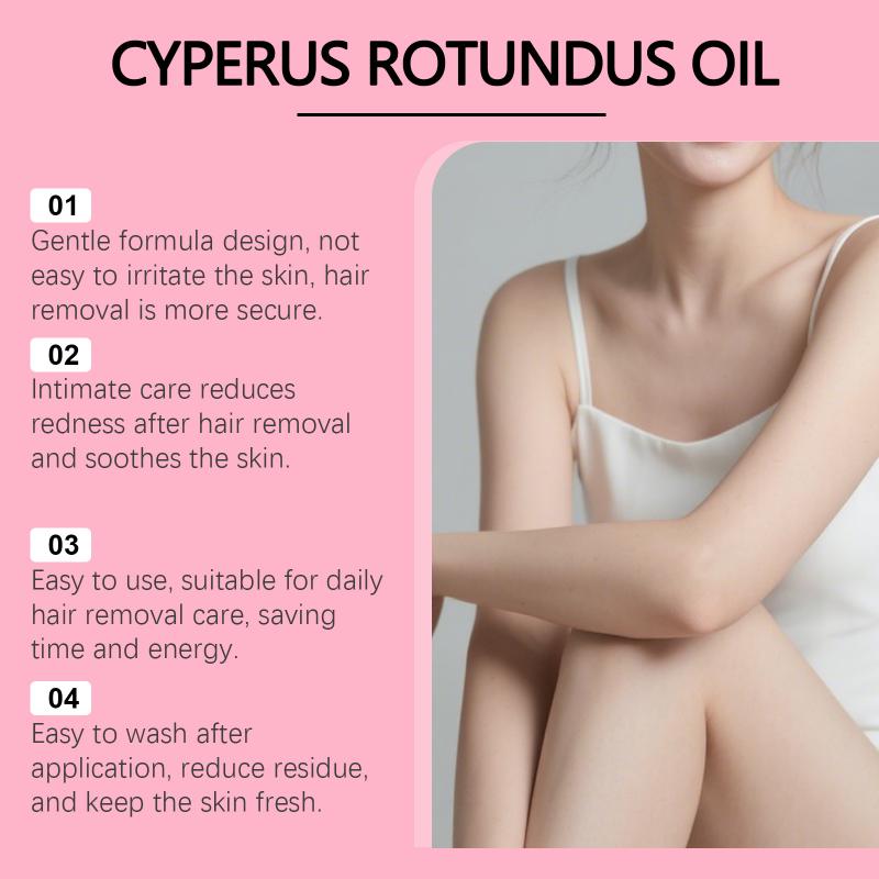 Skin Softening Hair Removal Oil Extra Moisturizing for Gentle Smoother Skin All Over Body Routine