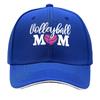 Volleyball Mom Love Heart Volleyball Baseball Cap Adjustable Breathable Golf Hat for Women Fashion Sandwich Baseball Cap