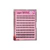 Mengjie Self-Adhesive No-Glue Large Capacity False Eyelashes for Beginners - Natural Single Cluster Comic Style