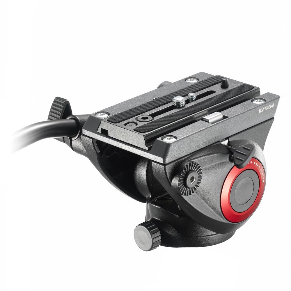 Manfrotto Pro Fluid Video Head 60mm Flat Base MVH500AH
