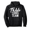 Table Tennis Team Player Rubber Ping Pong Hoodie