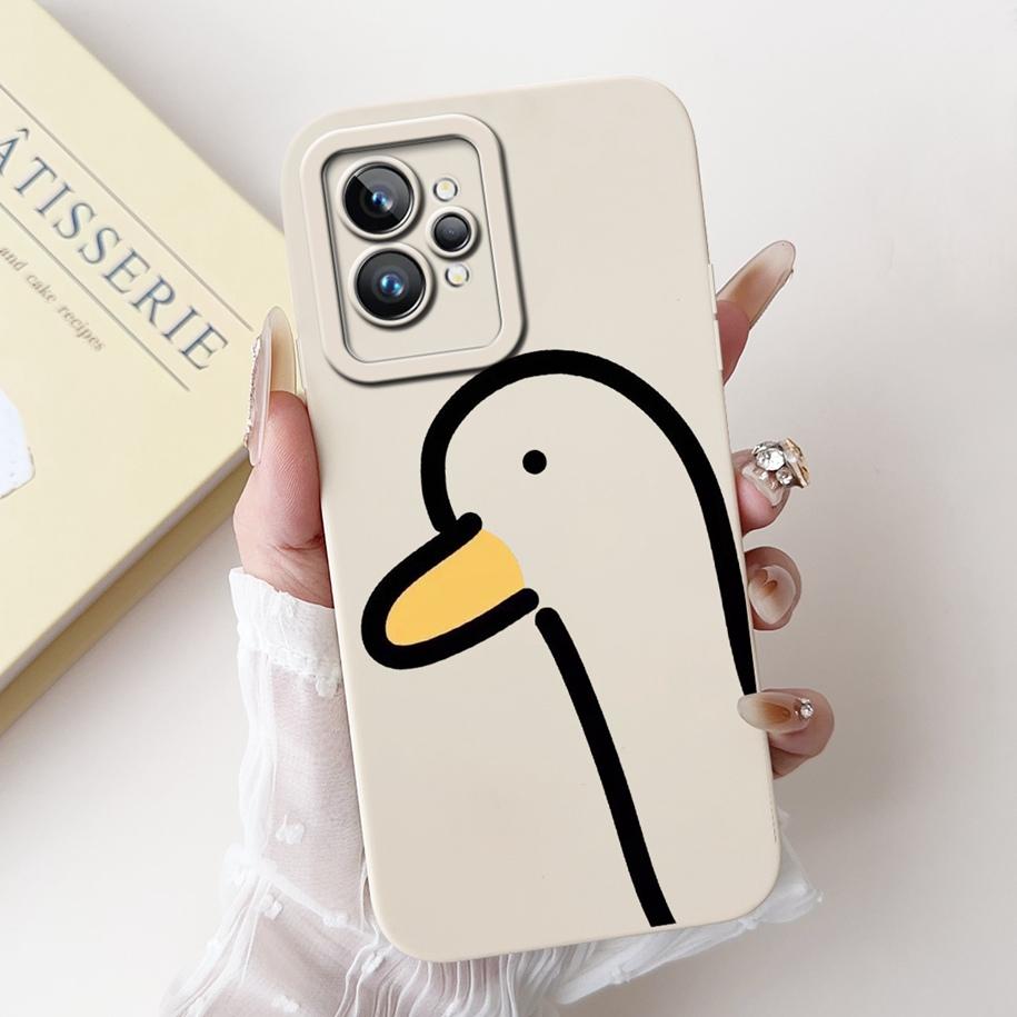 For Realme GT Neo 2 Case RMX3370 Silicone Cover Creative Panda Rabbit Shockproof Bumper For Realme GT2 Pro GT 2 RealmeGT2 Fundas