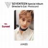 Seventeen Специальный альбом Director's Cut Официальная фотокарточка Фотокарточка KPOP K-POP