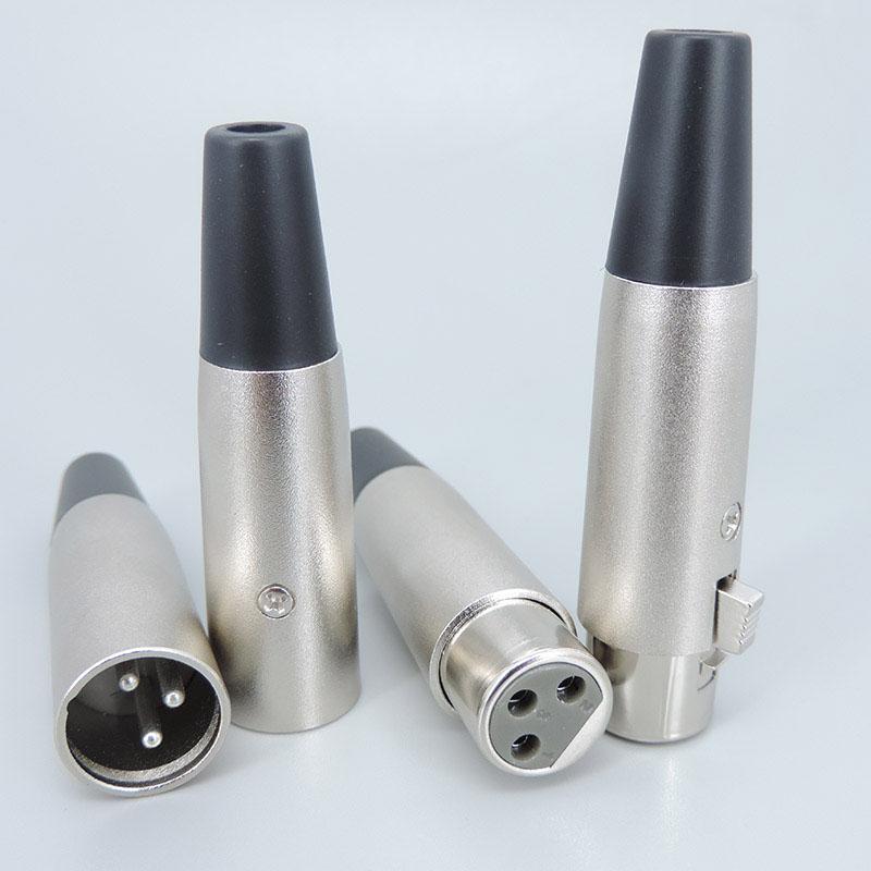 Металлический XLR 3-контактный штекер-пайка с разъемом-адаптером для музыкального стола, динамик, аудиомикрофон, микрофонный кабель, клеммы a1