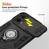 Для Motorola Moto G35 5G чехол Slide Camshield Kickstand PC+TPU чехол для телефона