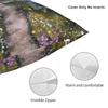 High On The Coastal Path Greyhound Pillowcase Polyester Linen Velvet Creative Zip Decor Sofa Seater Cushion Case