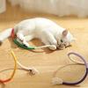 Cat Bite Rope Toy Cat Teeth Grinding Rope Durable Cat Oral Cleaning Toy Interactive Cotton Rope Bite-resistant Chewing Toy
