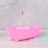 Мебель, мини-кукла для ванной, аксессуары, пластиковая ванна, миниатюры, электрическая ванна 1:6 шкала