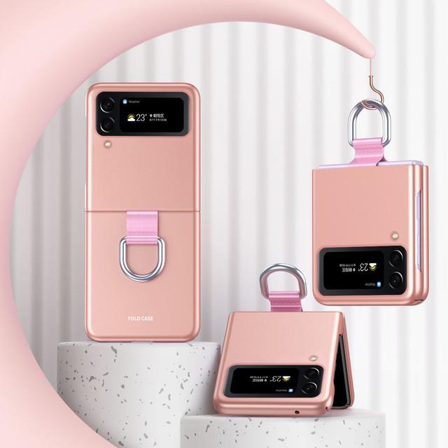 Модные аксессуары для телефонов с точным вырезом, чехол для Samsung Galaxy Z Flip 4, 5g Flip4 Flip3 Flip 3, чехол с защитой от царапин Zflip4
