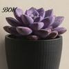 Space-saving Wall Decor 3D Printed Planter, Hanging Indoor Flower Pot for Green Plant Display Succulents, Minimalist Black Holder Home Office Creative