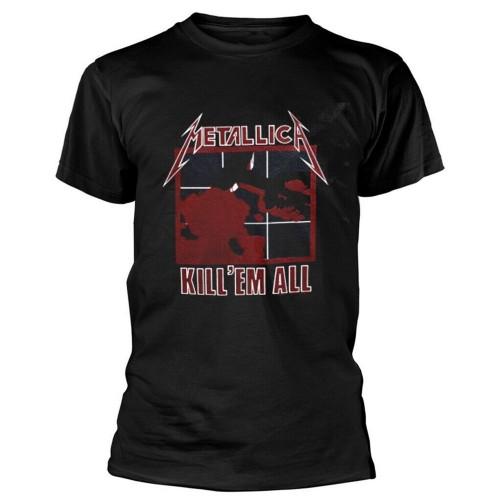 Metallica Футболка с принтом на спине унисекс для взрослых Kill Em All