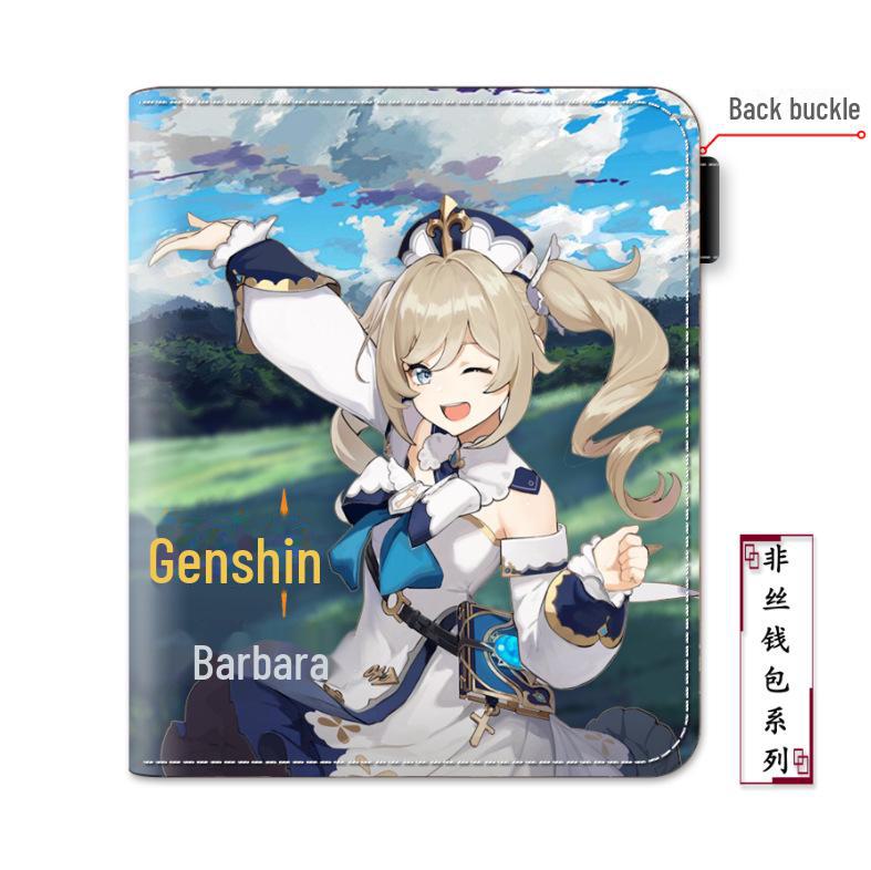 Кошелек с аниме-игрой Genshin Impact — высококачественный периферийный продукт