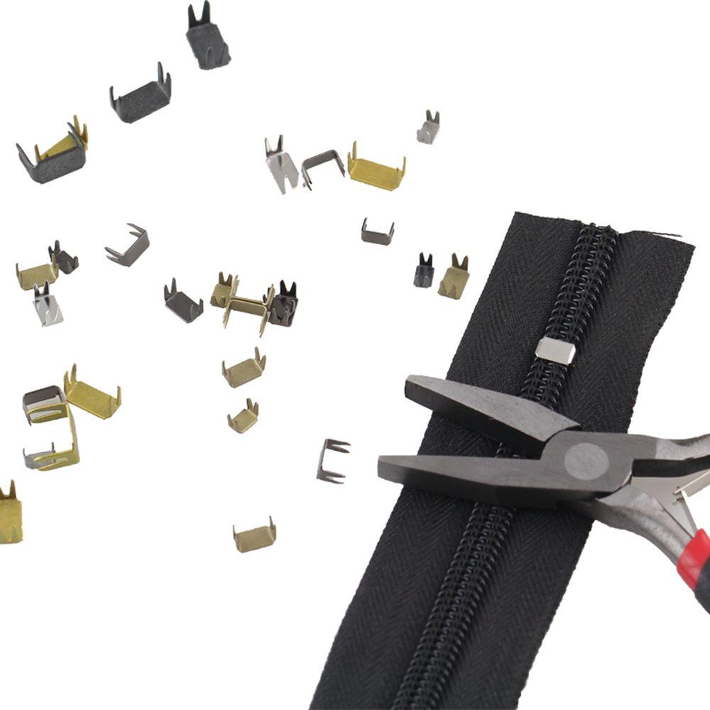 Non-slip Replacement Garment Pants Zipper Stopper Bottom Stoppers Tailor Tools Repair Accessories