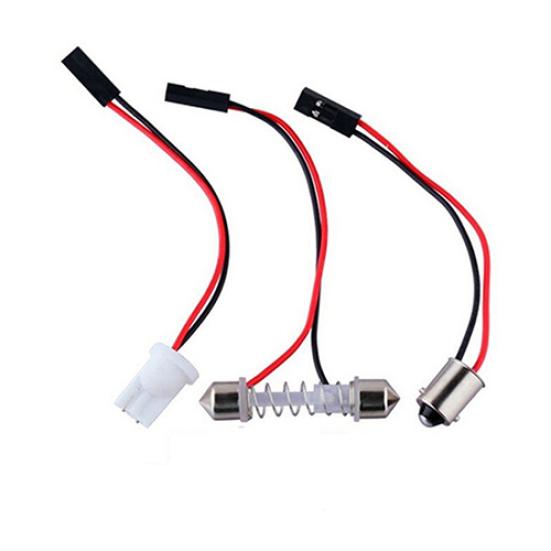 2шт 6W T10 Chip LED COB 36 Внутренняя белая световая панель BA9S Фестонный купольный светильник