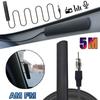 Car Radio Antenna AM FM Electronic Radio Antenna Front Windshield Signal Amplifier Booster 12V Universal Antena Booster 5/3m