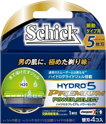 Сменные лезвия Hydro 5 Premium Power Select (4 шт)