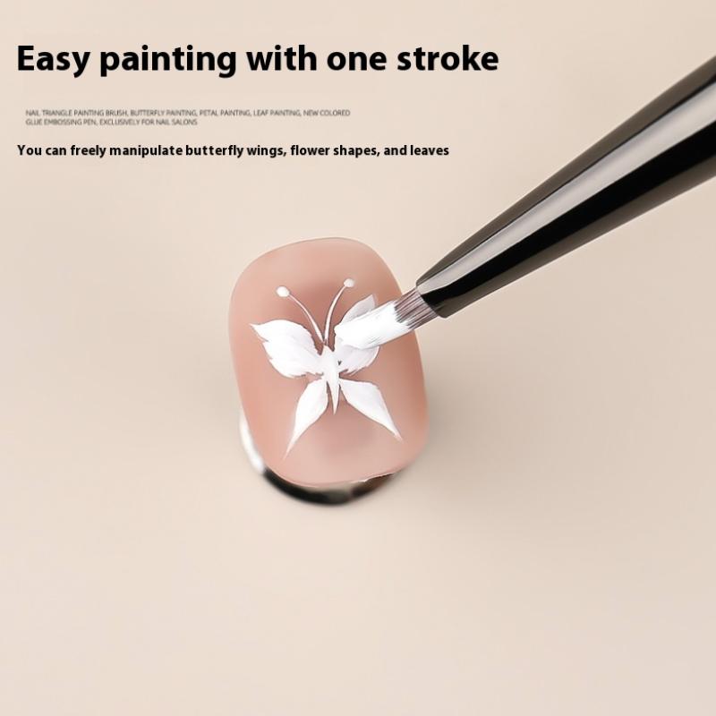 Кисть-ручка для нейл-арта, кисть для фототерапии, деревянная кисть для детализации, кисть для рисования, несколько стилей, салон для ногтей