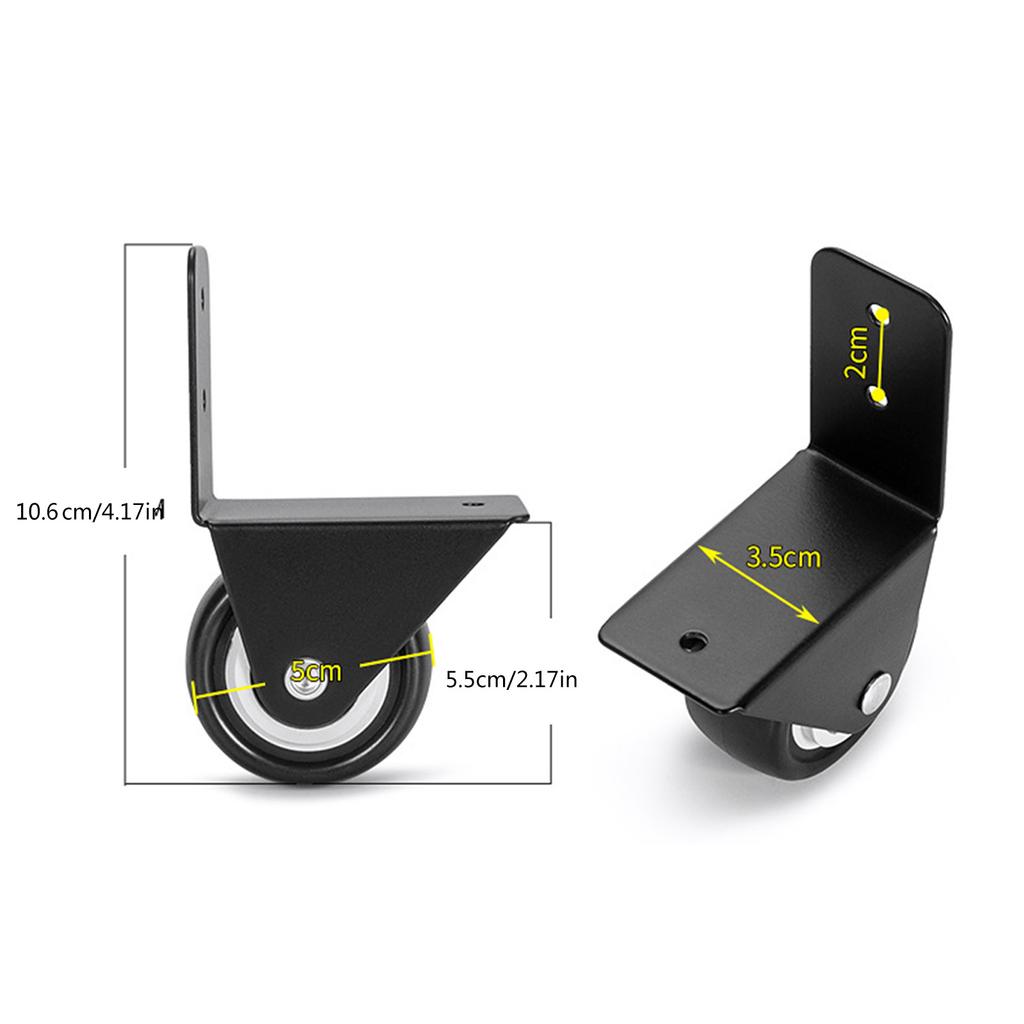 1 пара сменных колес для чемоданов, багажа и сумок, запасные ролики, аксессуары, легкая установка и снятие