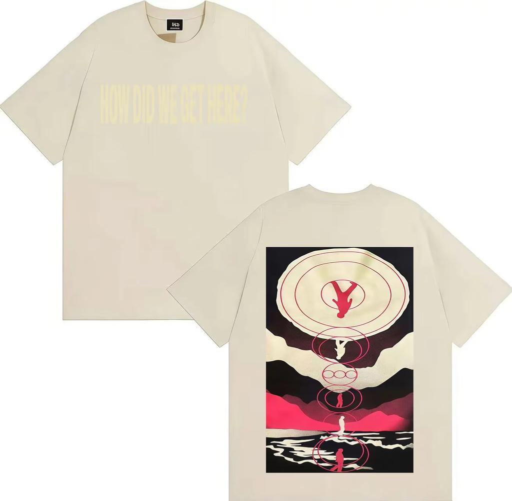 How Did I Get Here TShirt Singer Louis Tomlinson Hip Hop Album Print Mens High Quality Cotton Tee Comfortable Short Sleeve Top