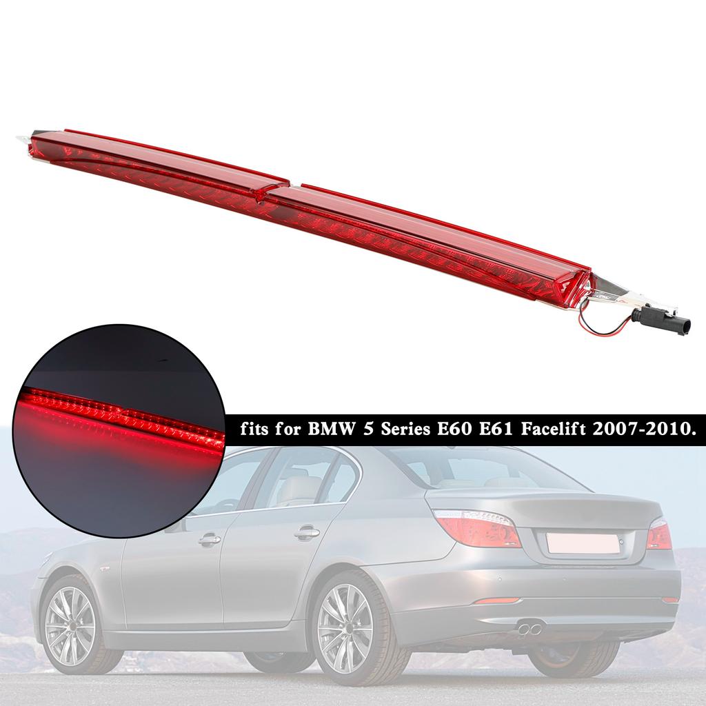 Third Brake Light 63256925902 Red For BMW 5 Series E60 E61 Facelift
