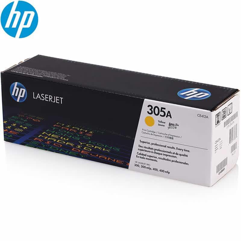 HP CE412A 305A Yellow Original Toner Cartridge