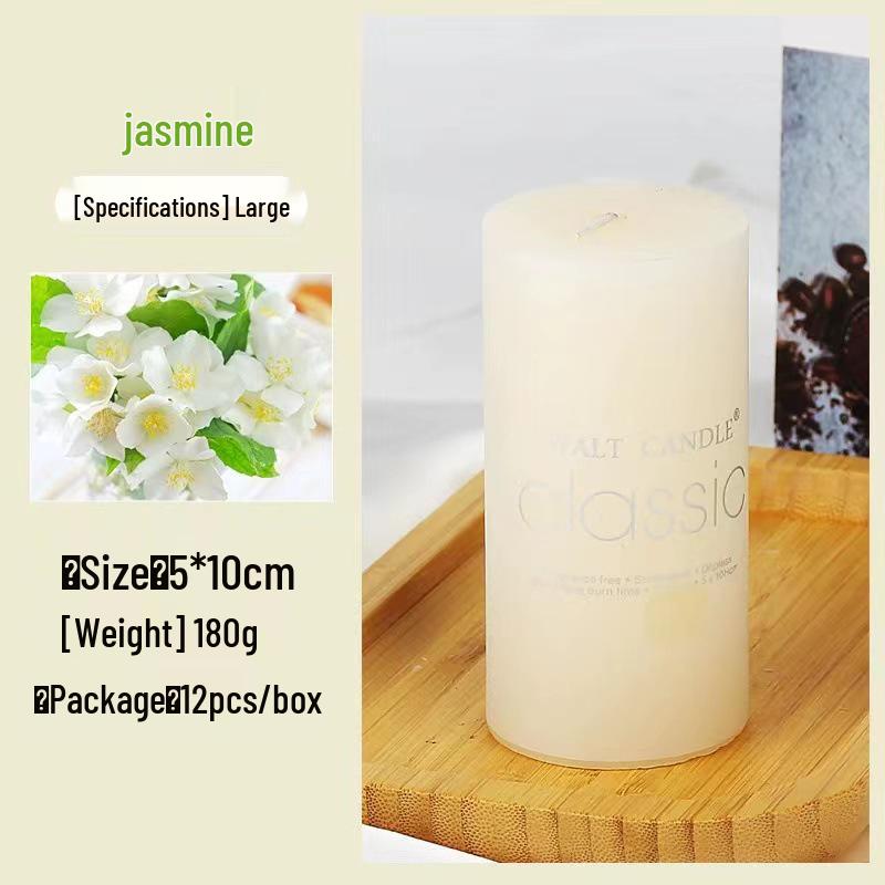 Красочные цилиндрические ароматические свечи - Бездымные для экстренных случаев, свадеб, дней рождения и украшения церкви или отеля