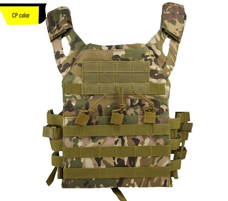 Lightweight JPC Tactical Camouflage Vest - Multifunctional Outdoor Combat Gear