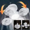 Solar Football Fan Light Outdoor LED Bulb Solar Camping Fan Light Rechargeable Wall Mounted Fan Decorative Ventilation Fan Light