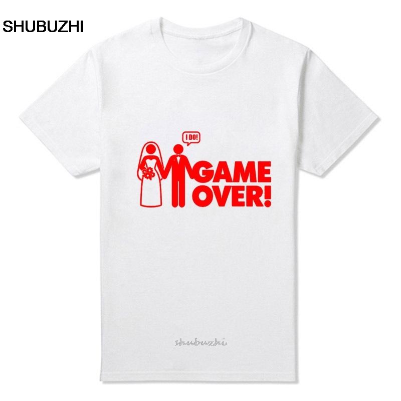 New Summer Style Hip Hop Game Over Logo T Shirts Unisex Band Unisex TShirt Cotton Short Sleeve O Neck Unisexs tshirt Size Tops Tees