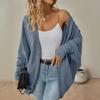 Women Batwing Sleeve Sweater Cardigan Casual Oversized Open Front Knit Coat Autumn Winter Ladies Outerwear