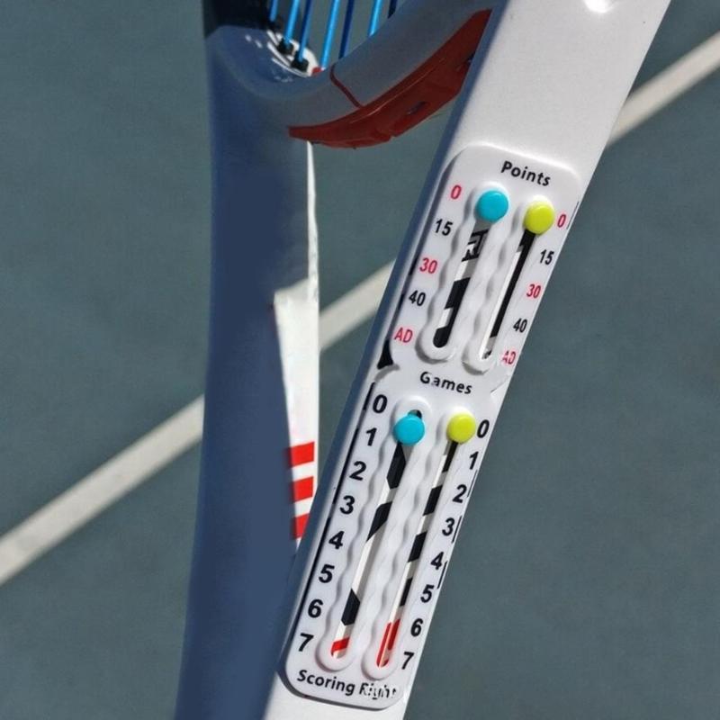 Tennis Point Counter Tennis Racket Accessories Tennis Score Board Tennis Scoring Equipment Tennis Racket Score Counter