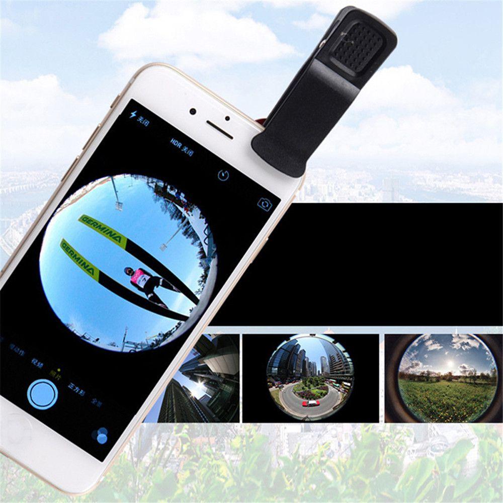 Universal 3 in 1 Zoom Phone Lens Fish Eye Camera Lens Kit Wide Angle Macro