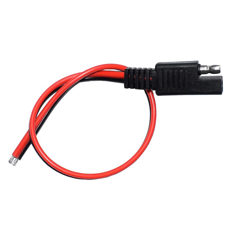 Автомобильный удлинительный кабель Sae Power 18Awg 30 см 2-контактный с разъемом Sae