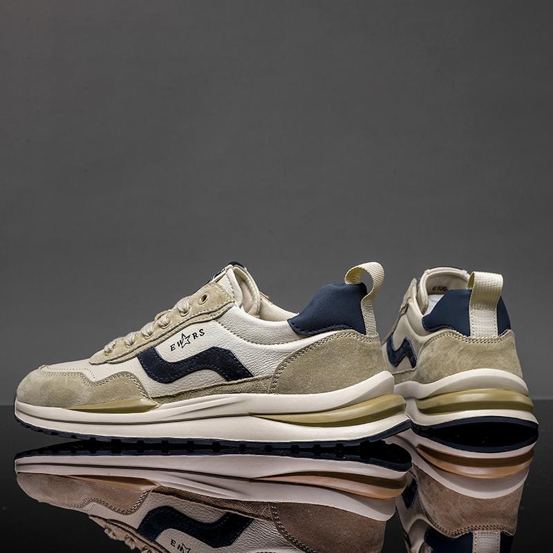 Мужская корейская модная повседневная обувь на мягкой подошве, всесезонная удобная обувь для ходьбы на открытом воздухе, модная молодежная спортивная обувь, студенческая обувь